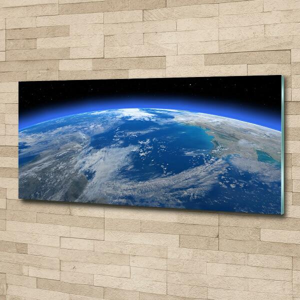 Quadro su vetro Pianeta Terra