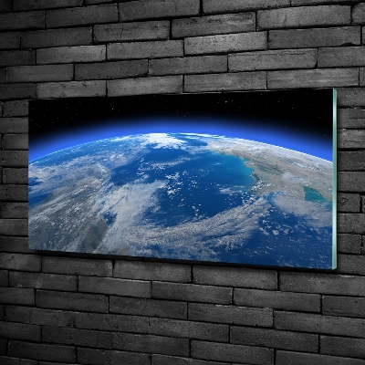Quadro su vetro Pianeta Terra