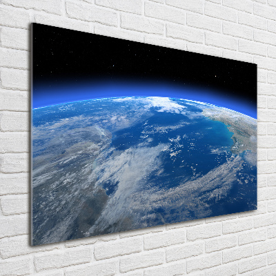 Quadro su vetro Pianeta Terra