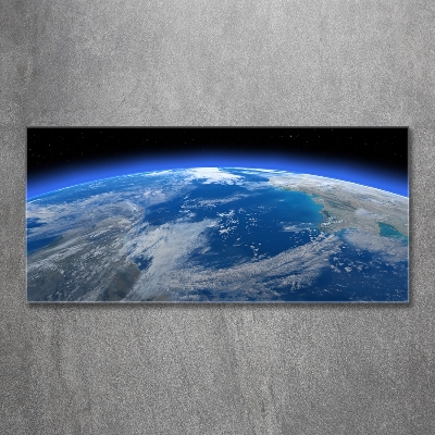 Quadro su vetro Pianeta Terra