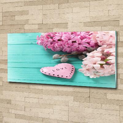 Quadro in verde Senza cuore