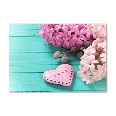 Quadro in verde Senza cuore