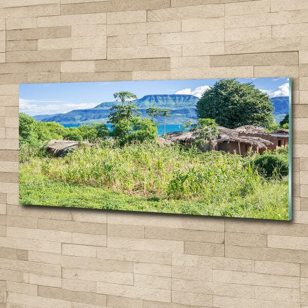 Quadro vetro Lago Malawi