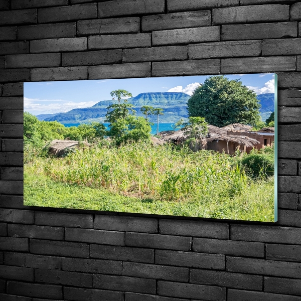 Quadro vetro Lago Malawi