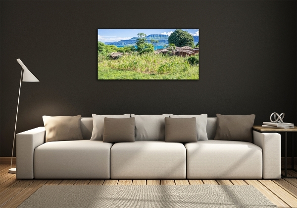 Quadro vetro Lago Malawi