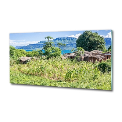 Quadro vetro Lago Malawi