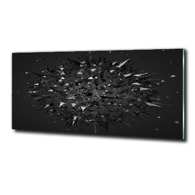 Quadro in vetro Astrazione 3D