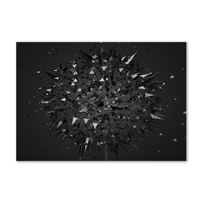 Quadro in vetro Astrazione 3D