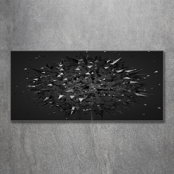 Quadro in vetro Astrazione 3D