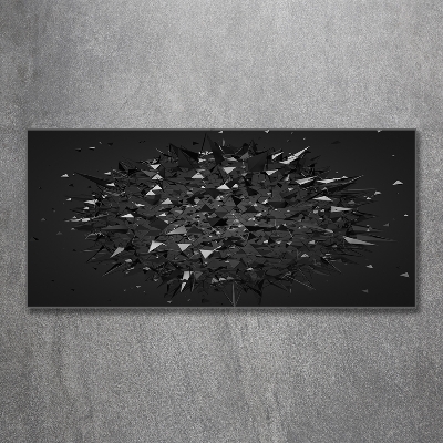 Quadro in vetro Astrazione 3D