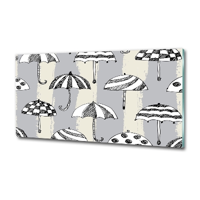 Quadro su vetro Ombrelli