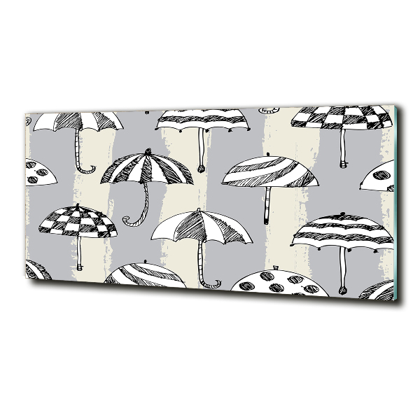 Quadro su vetro Ombrelli