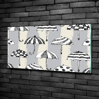 Quadro su vetro Ombrelli