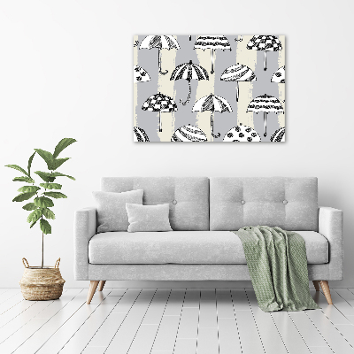 Quadro su vetro Ombrelli