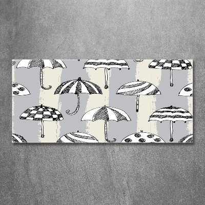 Quadro su vetro Ombrelli