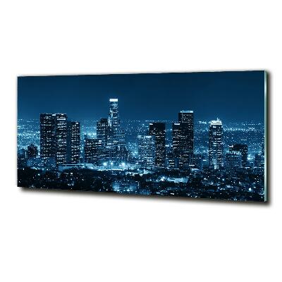 Quadro in vetro Los Angeles di notte