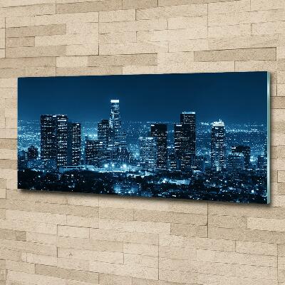 Quadro in vetro Los Angeles di notte