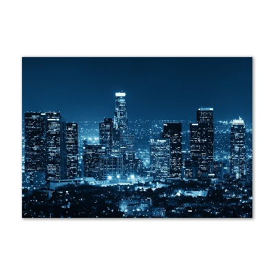 Quadro in vetro Los Angeles di notte
