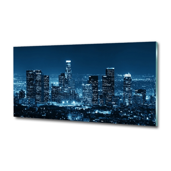 Quadro in vetro Los Angeles di notte