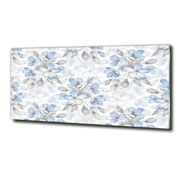 Quadro su vetro Fiori delicati