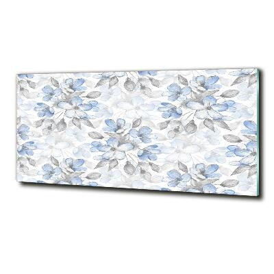 Quadro su vetro Fiori delicati