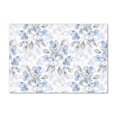 Quadro su vetro Fiori delicati