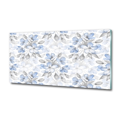 Quadro su vetro Fiori delicati