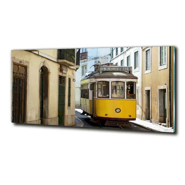 Quadro su vetro Tram da Lisbona