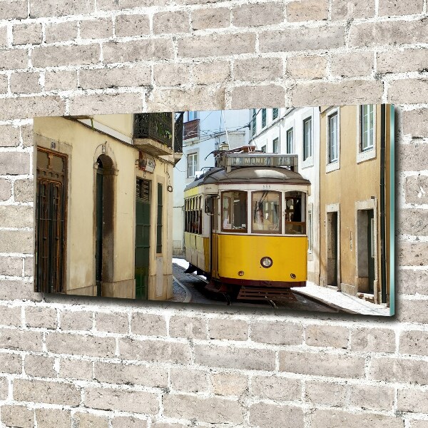 Quadro su vetro Tram da Lisbona