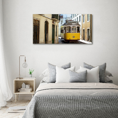 Quadro su vetro Tram da Lisbona