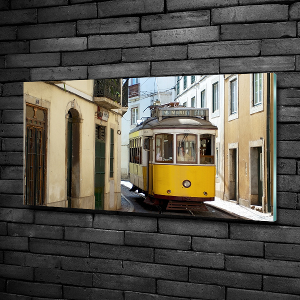 Quadro su vetro Tram da Lisbona