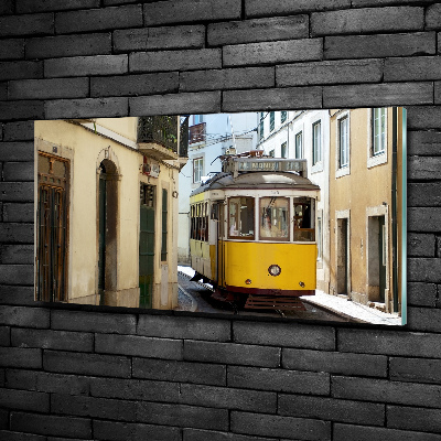Quadro su vetro Tram da Lisbona