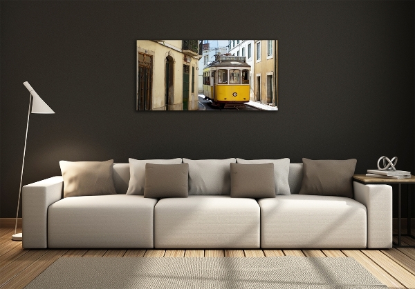 Quadro su vetro Tram da Lisbona