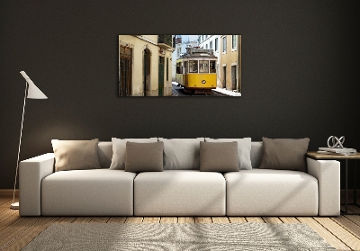 Quadro su vetro Tram da Lisbona