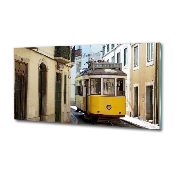 Quadro su vetro Tram da Lisbona