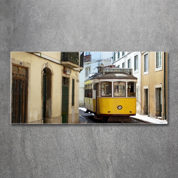 Quadro su vetro Tram da Lisbona