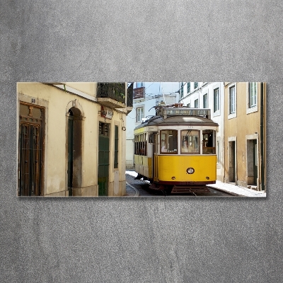 Quadro su vetro Tram da Lisbona
