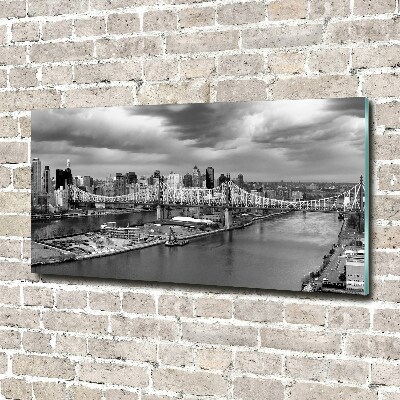Quadro su vetro New York