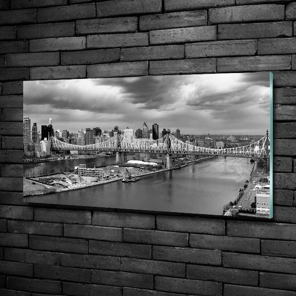 Quadro su vetro New York