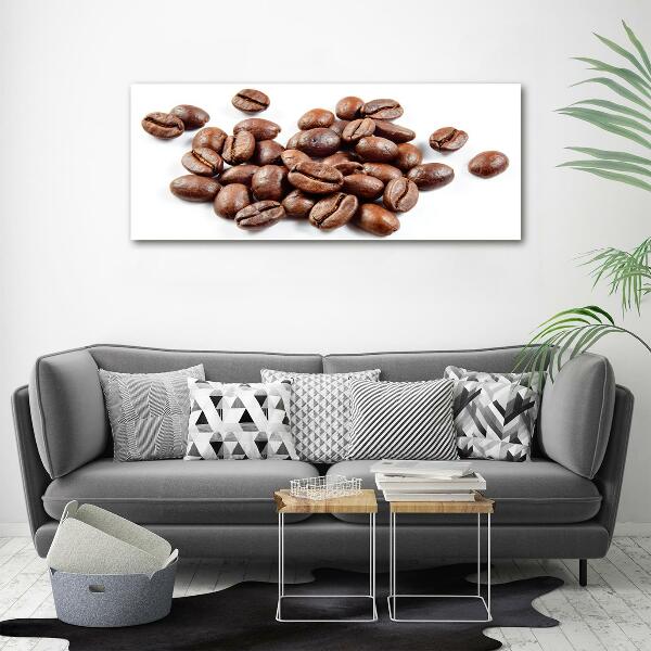Quadro su vetro Chicchi di caffè
