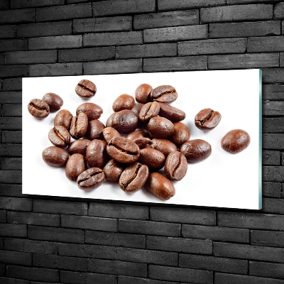 Quadro su vetro Chicchi di caffè