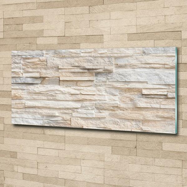 Quadro in vetro Muro di mattoni