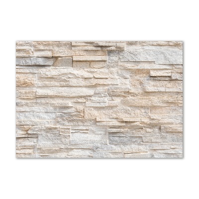 Quadro in vetro Muro di mattoni