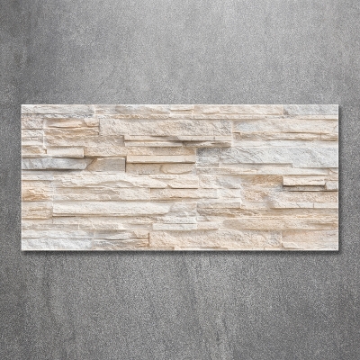 Quadro in vetro Muro di mattoni