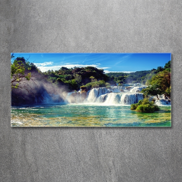 Quadro in verde Cascate di Krka