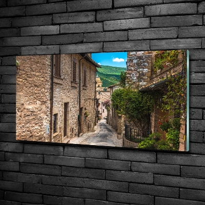 Quadro su vetro Una strada affascinante