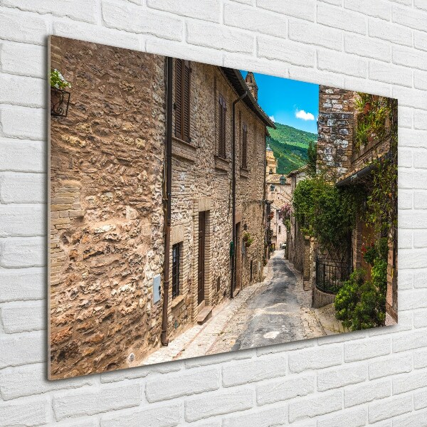 Quadro su vetro Una strada affascinante