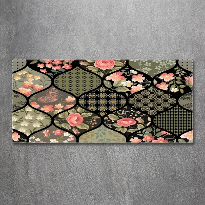 Quadro in verde Motivo floreale