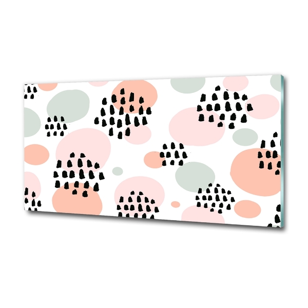 Quadro in verde Sfondo astratto