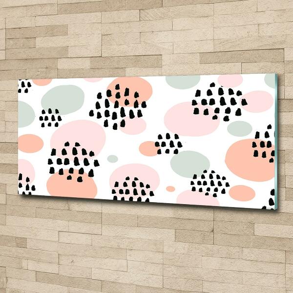 Quadro in verde Sfondo astratto